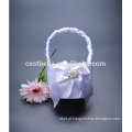 Casaco de armazenamento de flor de casamento barato para compras China Manufacture Vintage Flower Girl Basket